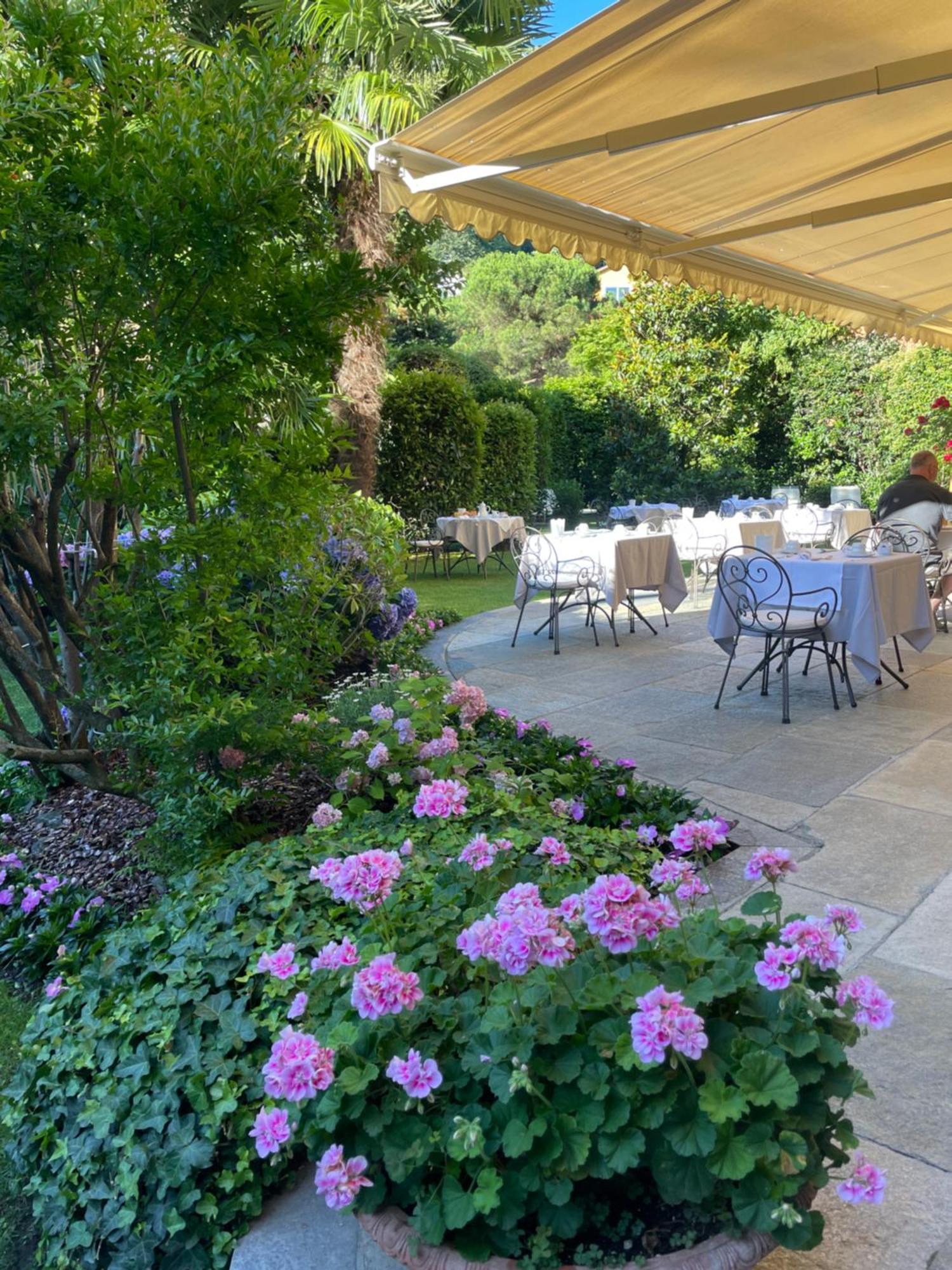 Villa Palmira Kinderfreies Hotel Cannobio Exteriér fotografie
