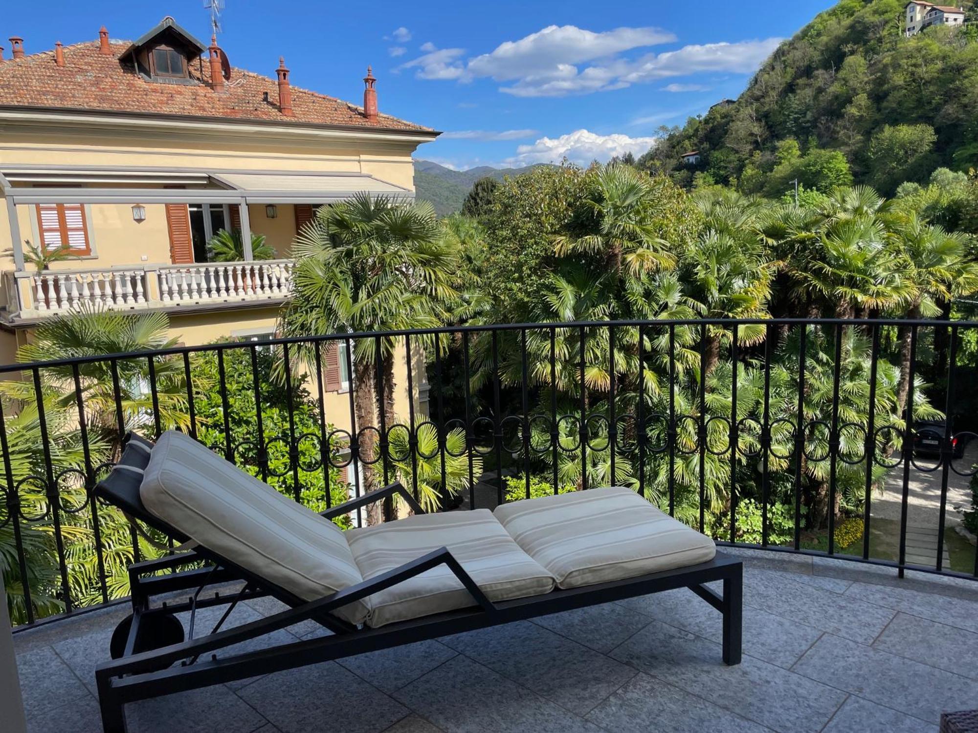 Villa Palmira Kinderfreies Hotel Cannobio Exteriér fotografie